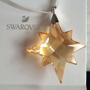 Swarovski star ornament